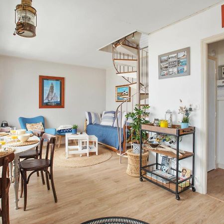Duplex Face A La Mer - Le Studio D'Adal Quiberon Exterior photo
