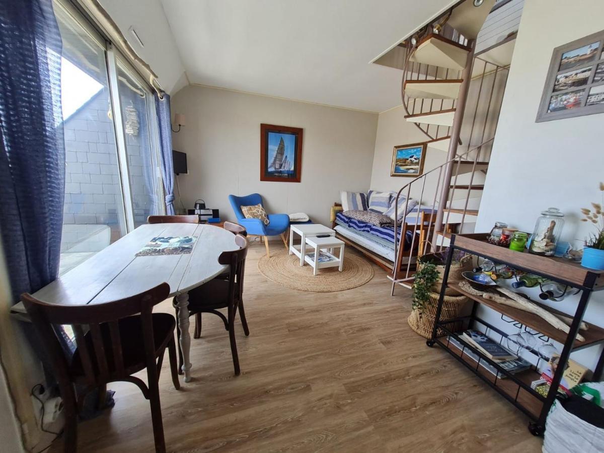 Duplex Face A La Mer - Le Studio D'Adal Quiberon Exterior photo